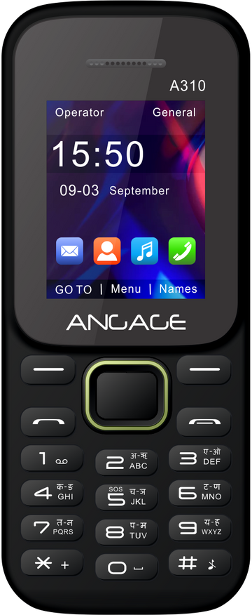 ANGAGE A310 Feature Phones 1.77inch GSM Unlocked Cell Phones