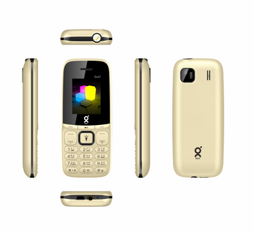 GOLY CULT 1.8" Display Feature Phone, 2500mAh Big Battery with Dual SIM 2G Network Phone 
