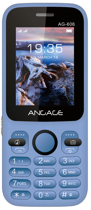 ANGAGE AG606 Big Screen 2.4 Inch Display with vibration Alert 3000mAh Battery