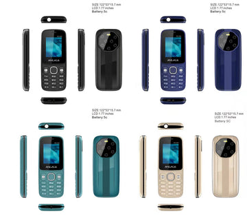 ANGAGE AG-404 Feature Phones 1.77inch vibration Display GSM Unlocked Cell Phones