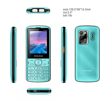 ANGAGE OXYGEN 2.4 INCH Display Dual SIM 3000 mAh Battery