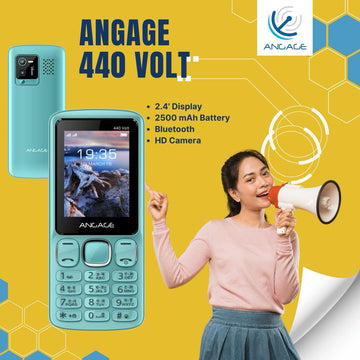 ANGAGE A440 VOLT 2.4 INCH Display Dual SIM 3000 mAh Battery