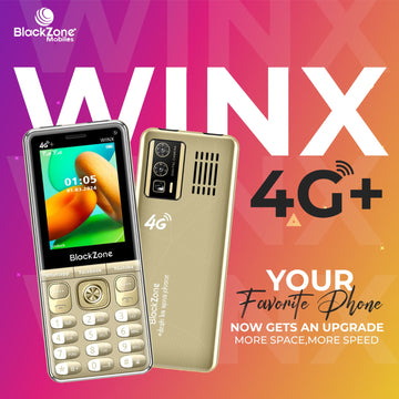 BlackZone WINX 4G PLUS Volte with 2.8 Inch keypad ,Touch Screen & Support all Android Features