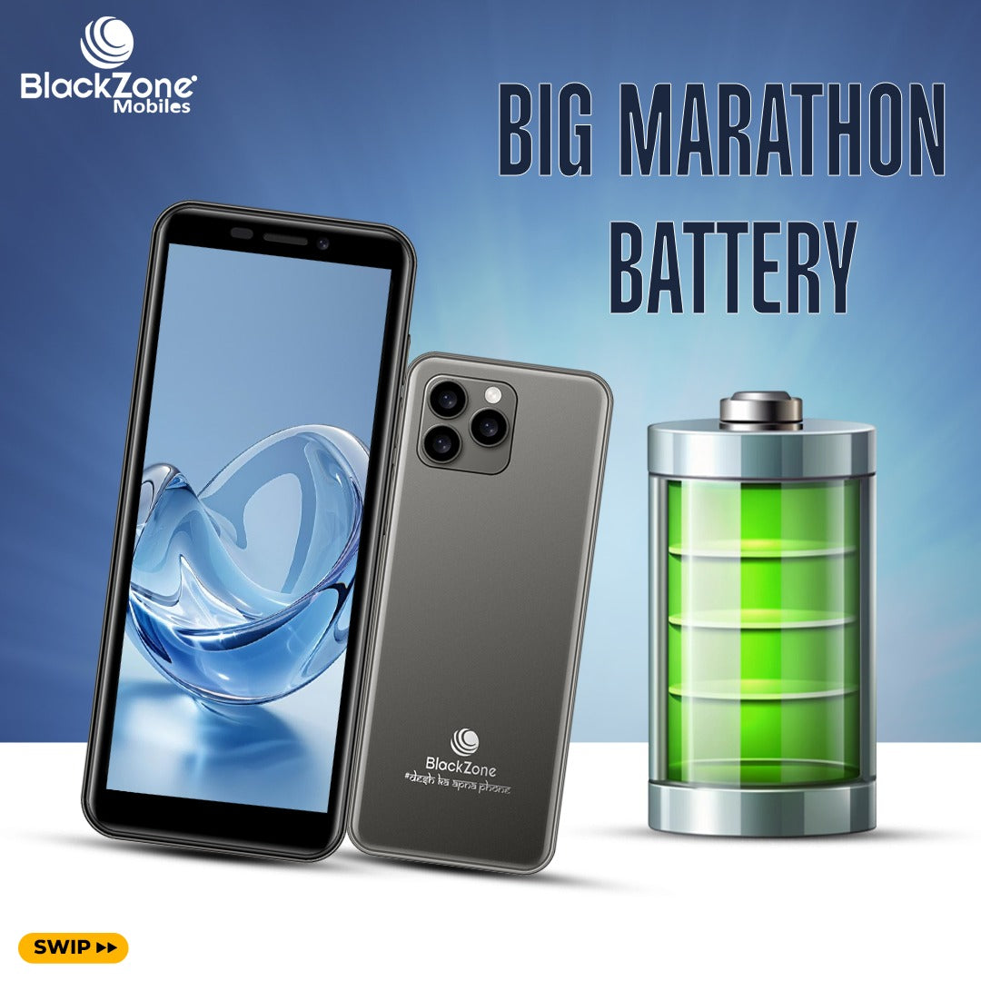 BlackZone iLite Pro | 4.5' Incell Display | 4GB RAM | 32 GB ROM | 13 MP Triple Rear Camera | USB Type C | 3000 mAh Battery