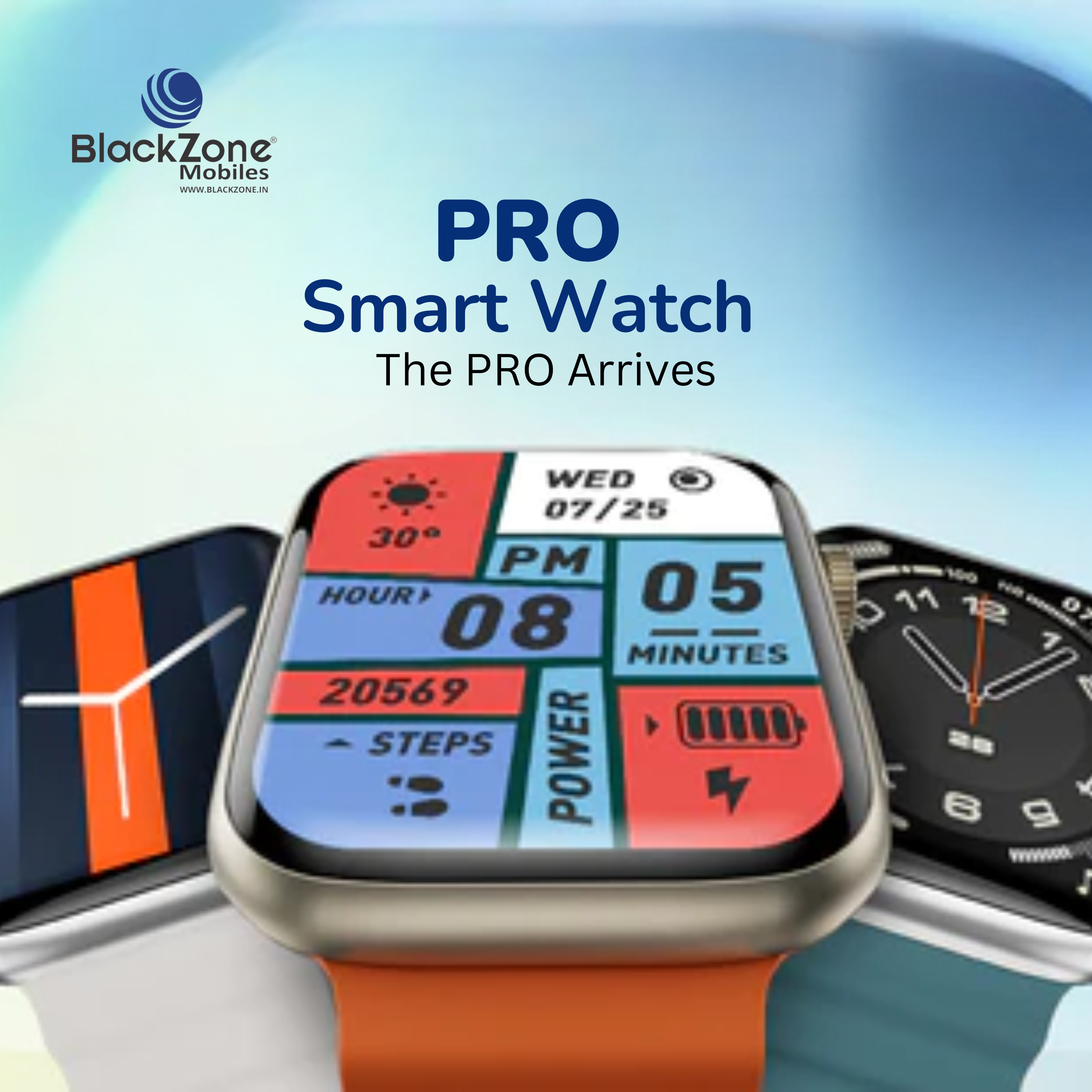 BlackZone PRO Touch Watch with New Smartwatch