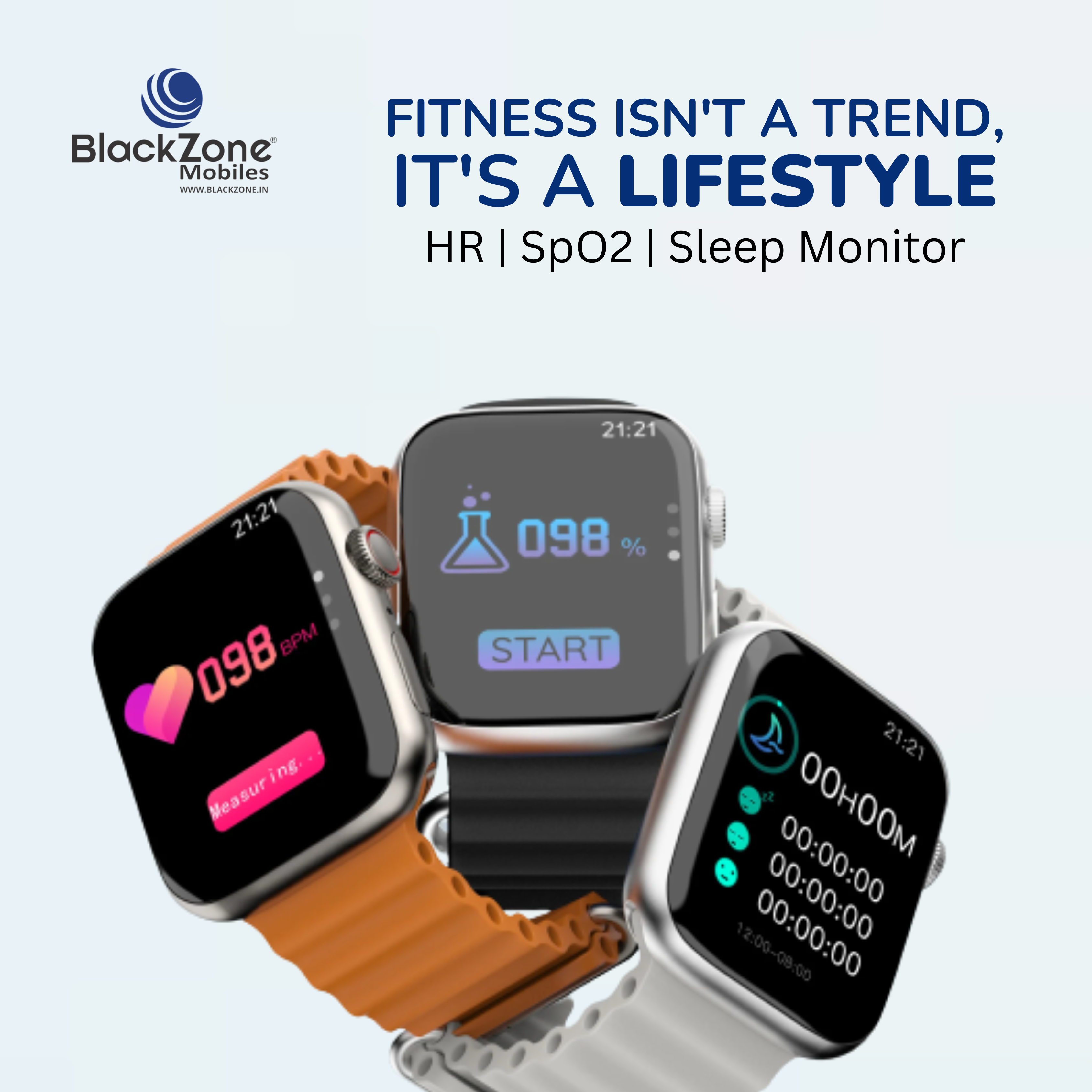 BlackZone PRO Touch Watch with New Smartwatch