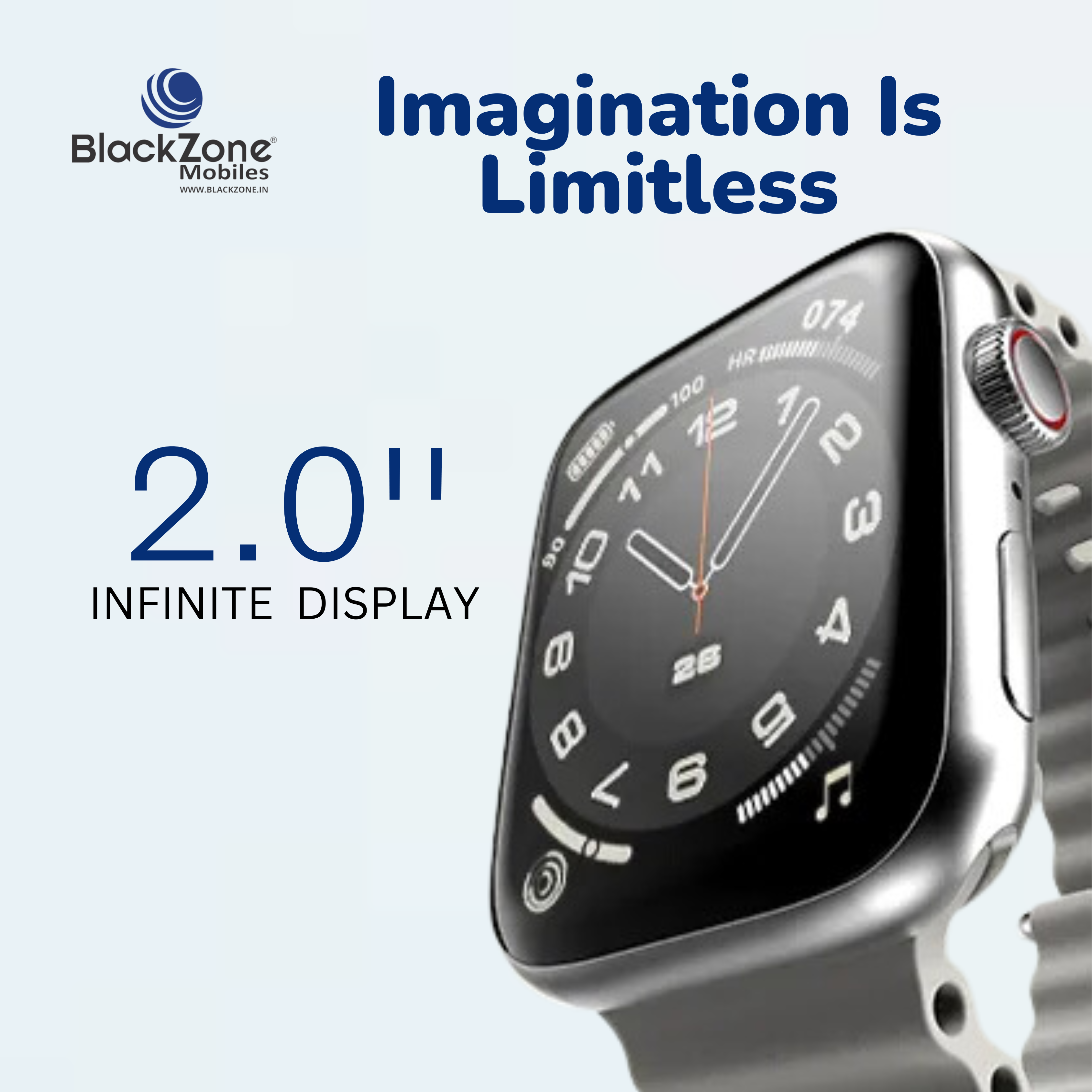 BlackZone PRO Touch Watch with New Smartwatch