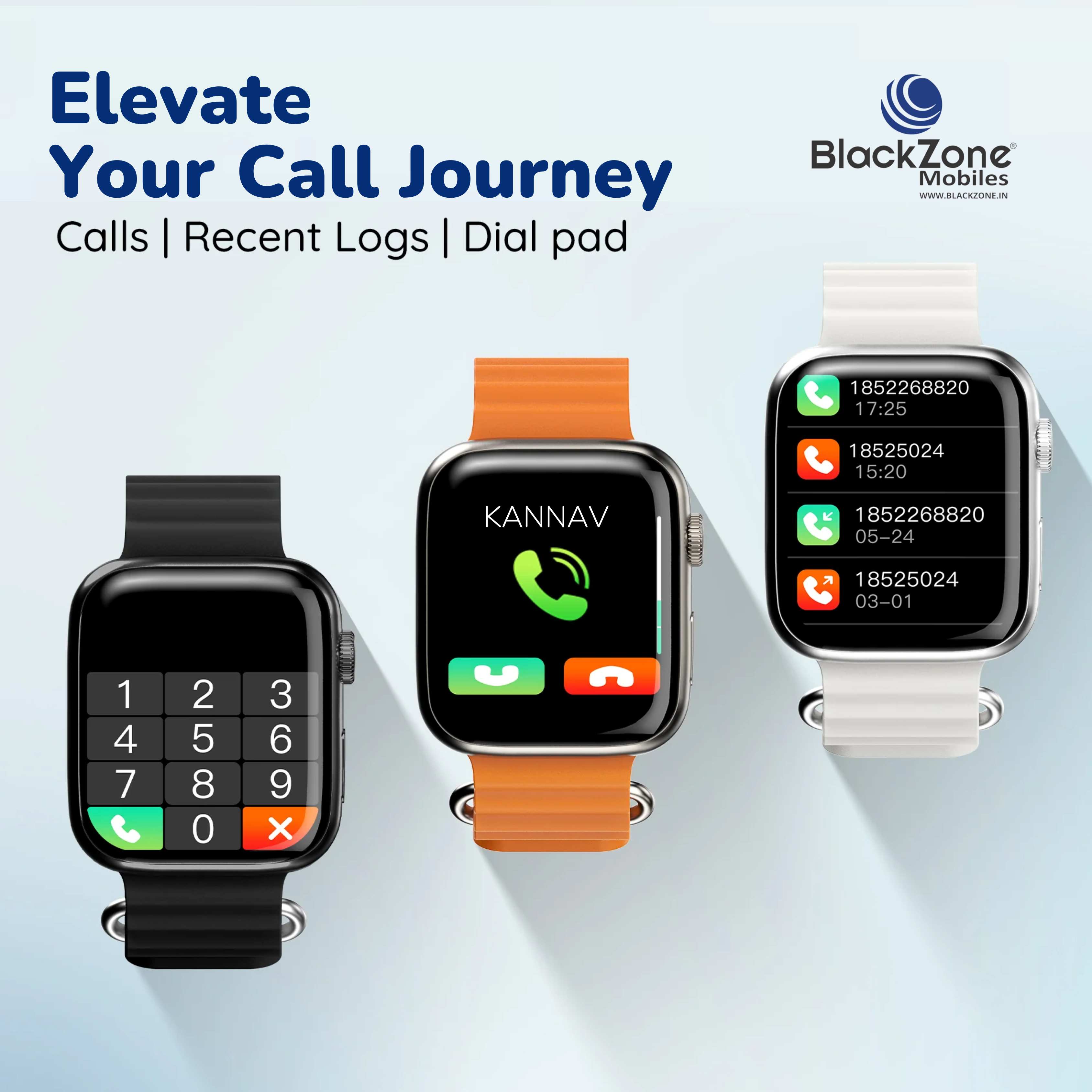BlackZone PRO Touch Watch with New Smartwatch