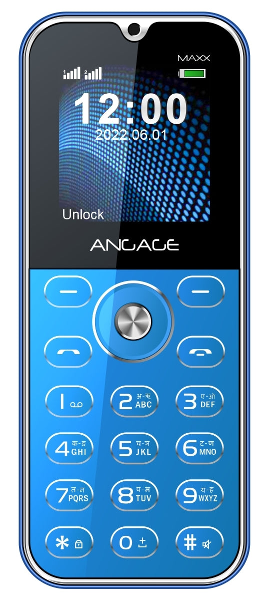 ANGAGE MAXX Card Phone  1.4 Inch Display card phone