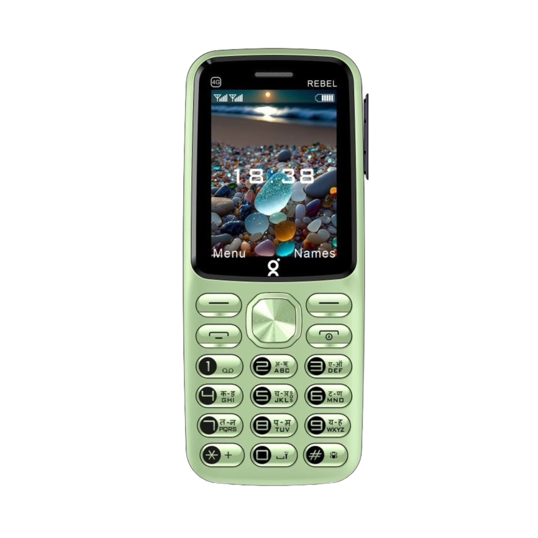 Goly Rebel 4G | 2.4' Display, 3000 mAh Battery, Bluetooth, Supports Instagram & Youtube