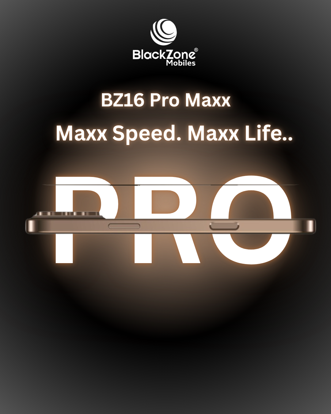BlackZone BZ16 Pro Maxx – 8GB RAM, 128GB ROM | 6.6" HD+ Display | Android 14 | Octa-Core | Face ID | 32MP Rear + 16MP Selfie Camera | 5000mAh Battery Smartphone