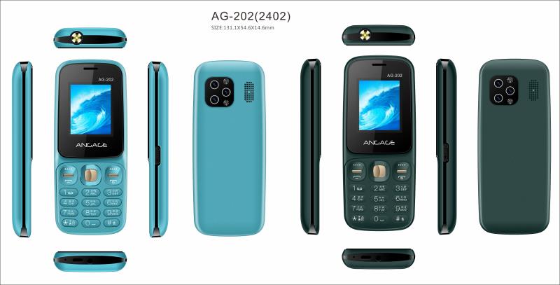 ANGAGE 1.8 Inch AG-202 vibration Display with 2500mAh Big Battery