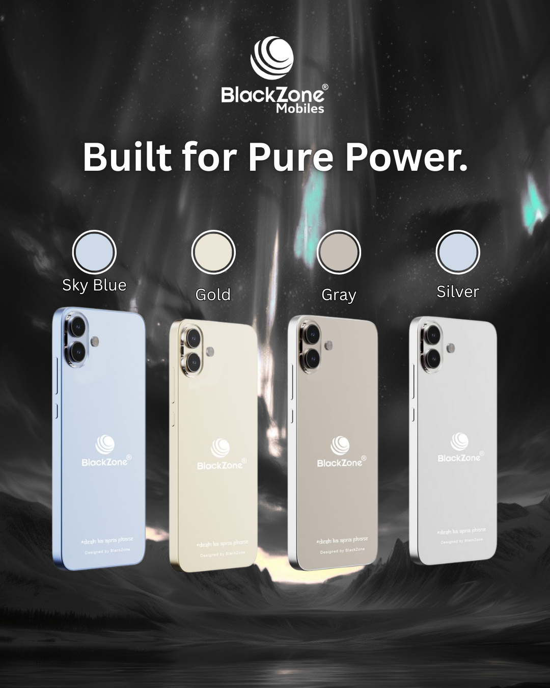 BlackZone iOnix Pro- 12GB RAM, 128GB ROM | 6.3