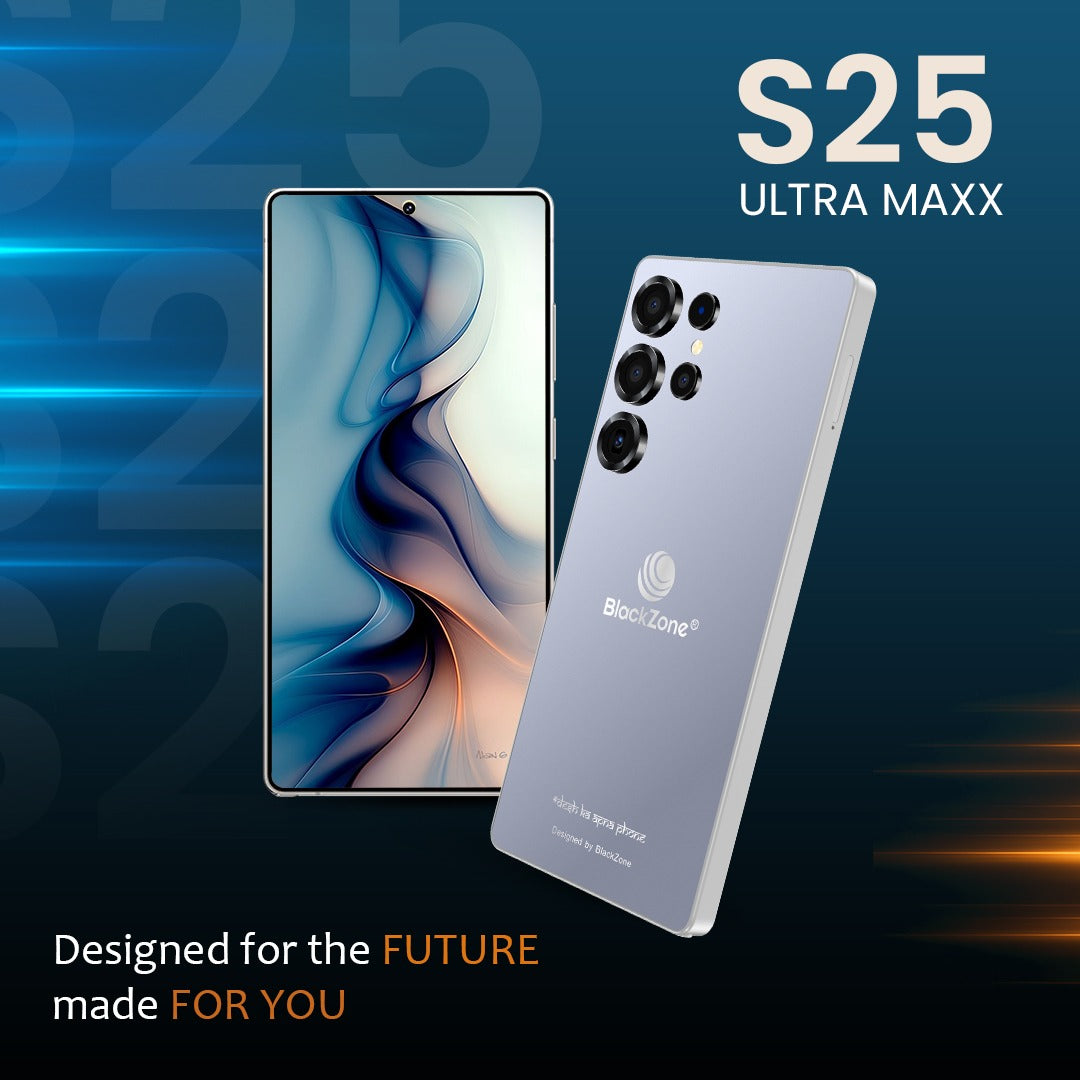 BlackZone S25 Ultra Maxx – 8GB RAM, 128GB ROM | 6.6