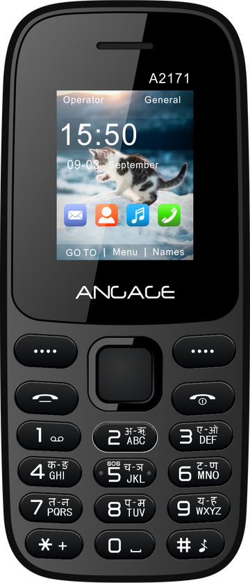 ANGAGE 1.8 Inch A2171  vibration Display with 2500mAh Big Battery