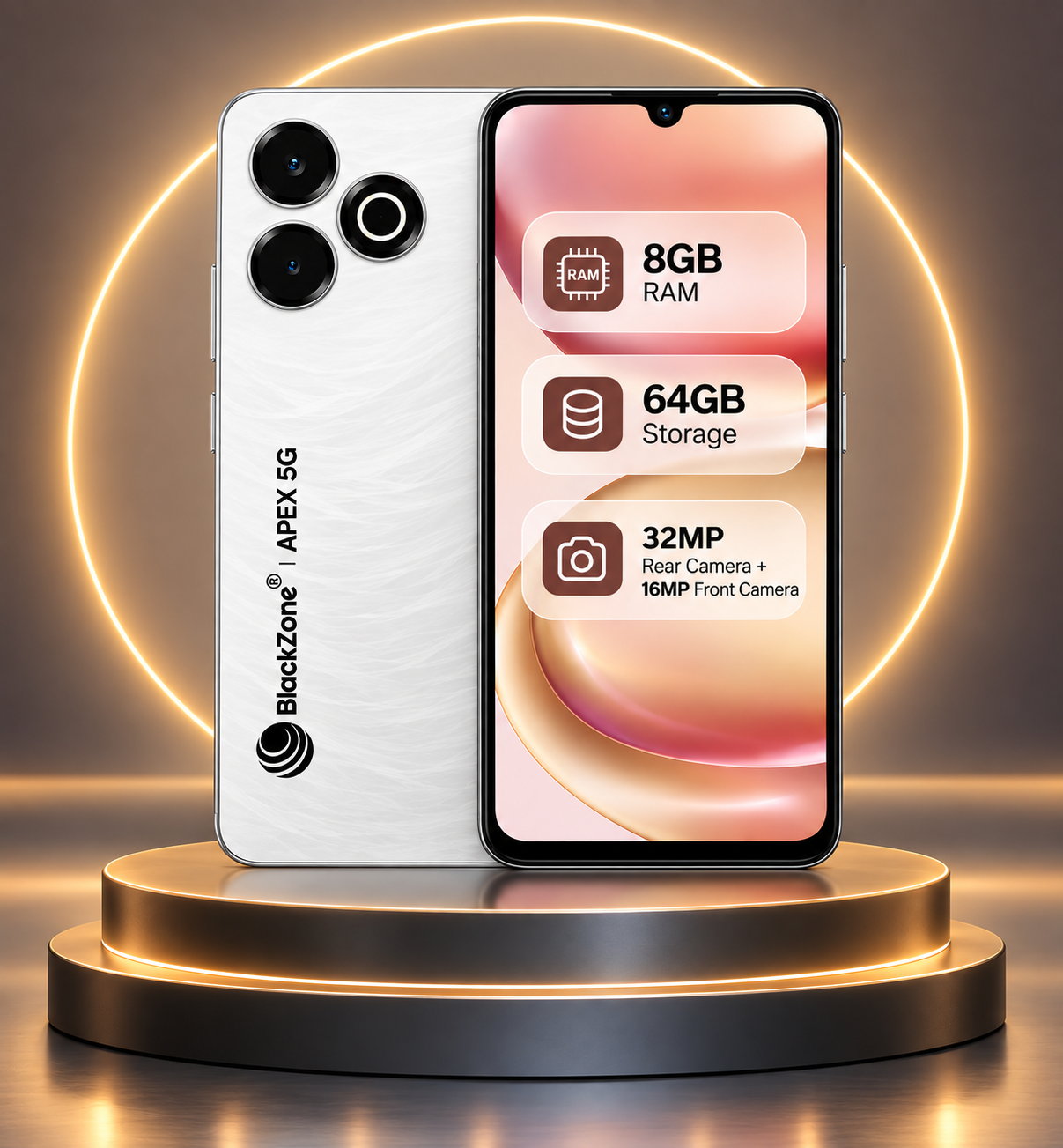 APEX 5G – 4+4GB RAM + 64GB ROM | 6.9