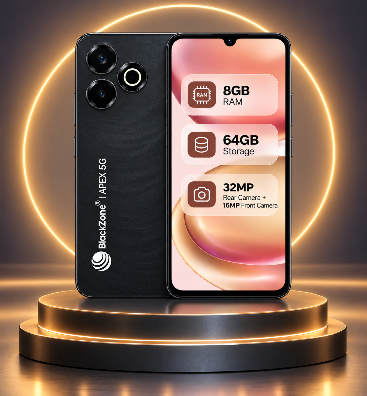 APEX 5G – 4+4GB RAM + 64GB ROM | 6.9