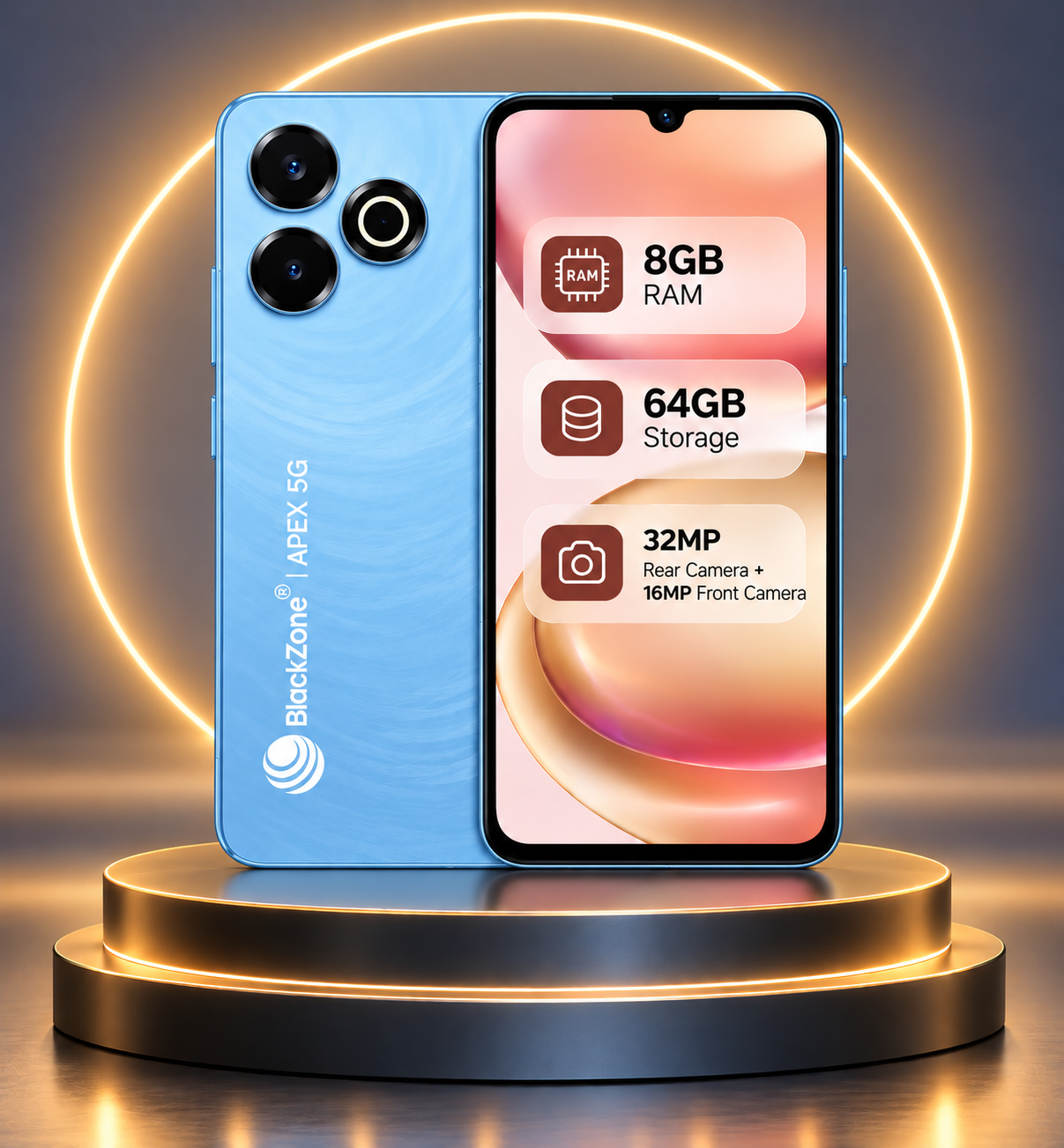APEX 5G – 4+4GB RAM + 64GB ROM | 6.9