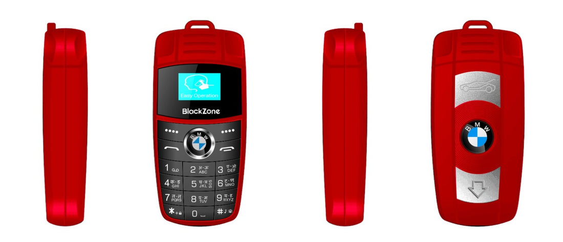 BlackZone BMW | Mini 0.66' Display | Dual SIM | BT Android Connectivity | Wireless FM | Music Player