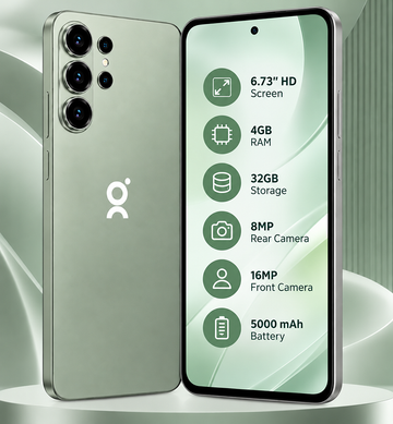 GOLY GLADIATOR 4G + | 6.73" Inch HD Screen | 4GB RAM | 32GB Memory | 8MP Rear Camera | 16MP Front Camera | 5000mAh Battery | Gravity Sensor