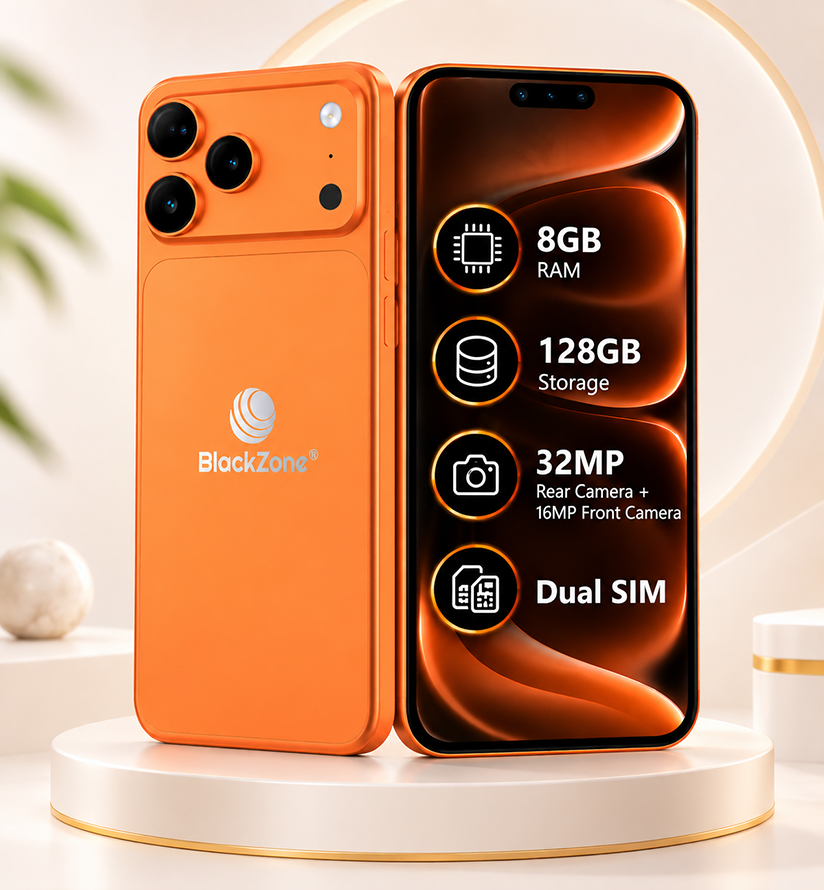 BlackZone GT 17 Pro Maxx |8GB RAM + 128GB ROM | 6.6