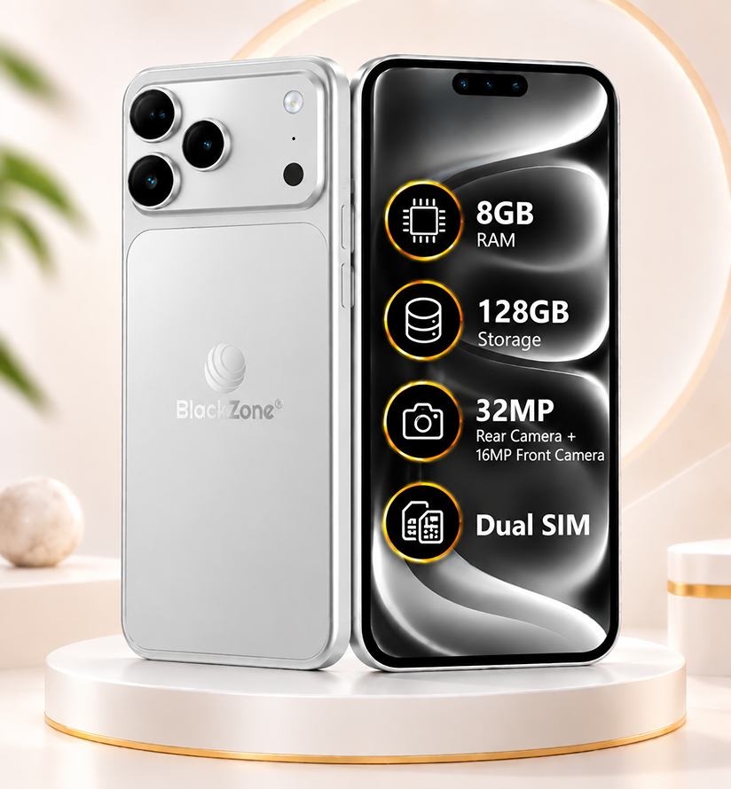 BlackZone GT 17 Pro Maxx |8GB RAM + 128GB ROM | 6.6