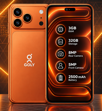 GOLY 17 PRO 4G | 3GB RAM | 32GB Memory | 4.5 Inch QHD Display | 8MP Rear Camera | 5MP Front Camera | 2500mAh Battery