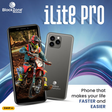 BlackZone iLite Pro Smartphone | 4GB RAM, 32GB Storage, Type-C, Android 10.1