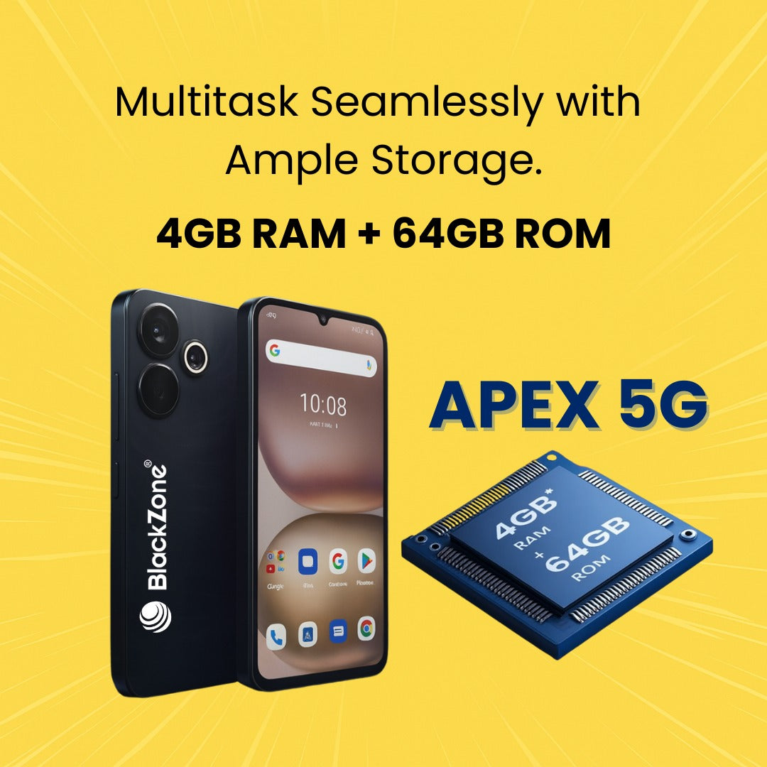 APEX 5G – 4+4GB RAM + 64GB ROM | 6.9