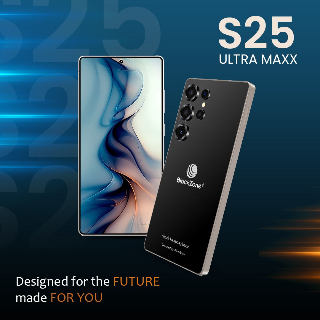 BlackZone S25 Ultra Maxx – 8GB RAM, 128GB ROM | 6.6