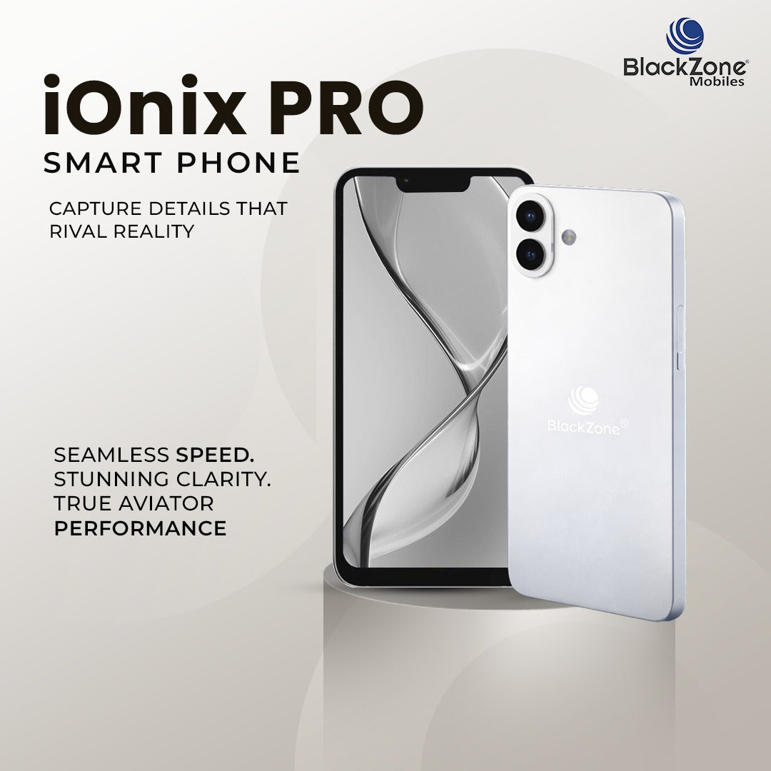 BlackZone iOnix Pro- 12GB RAM, 128GB ROM | 6.3