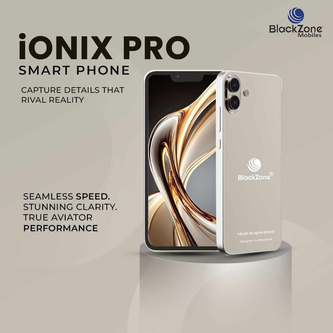 BlackZone iOnix Pro- 12GB RAM, 128GB ROM | 6.3