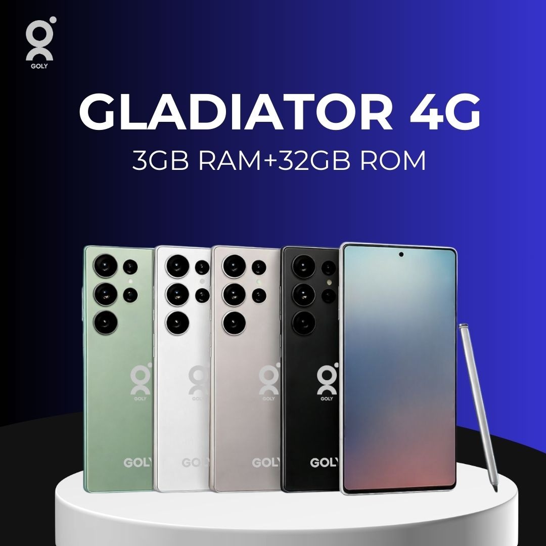 Goly Gladiator 4G Smartphone | 3GB RAM 32GB ROM | 6.6″ HD+ Display | Android 12 | Dual SIM