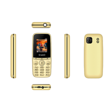 GrabO MINT | Dual SIM Keypad Mobile | 2500mAh Battery | Wireless FM | Torch | Auto Call Recording | 1.77″ Display | Music/MP3 Player | Made in India
