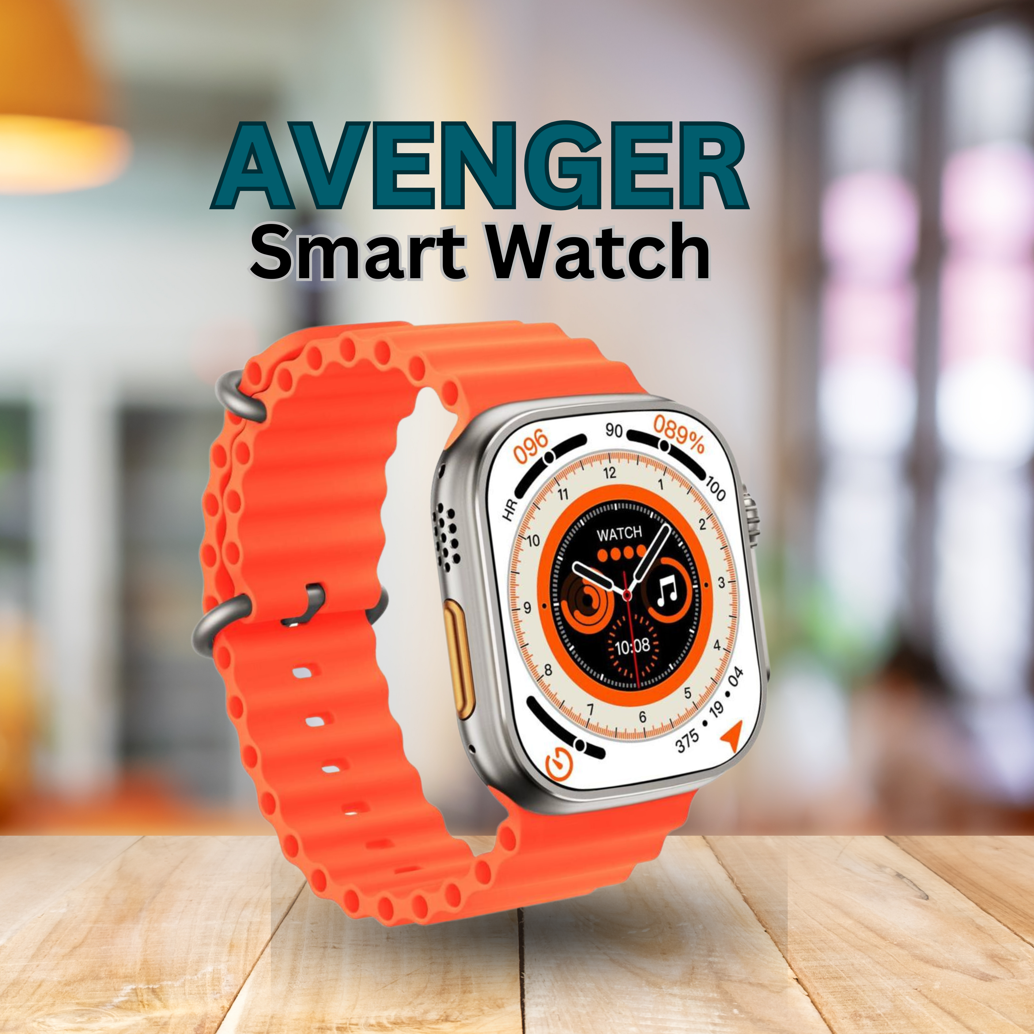 Blackzone Avenger Smartwatch 2.0 Inch  Full Display