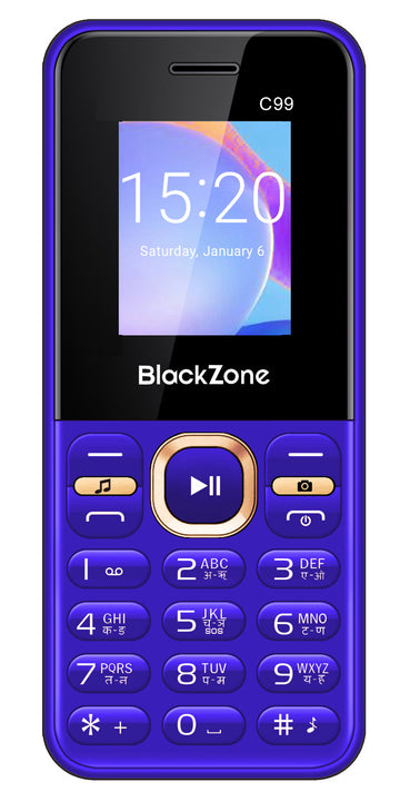 BlackZone C99  1.8 Inch Display with 2500mAh Battery