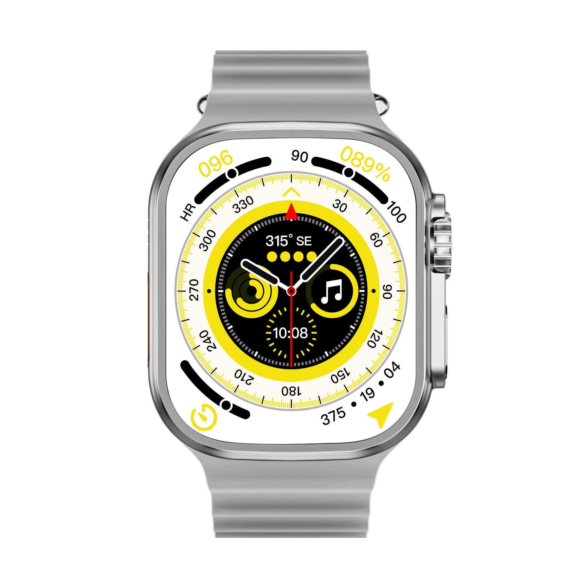 BlackZone GURU Smartwatch with multiple straps available