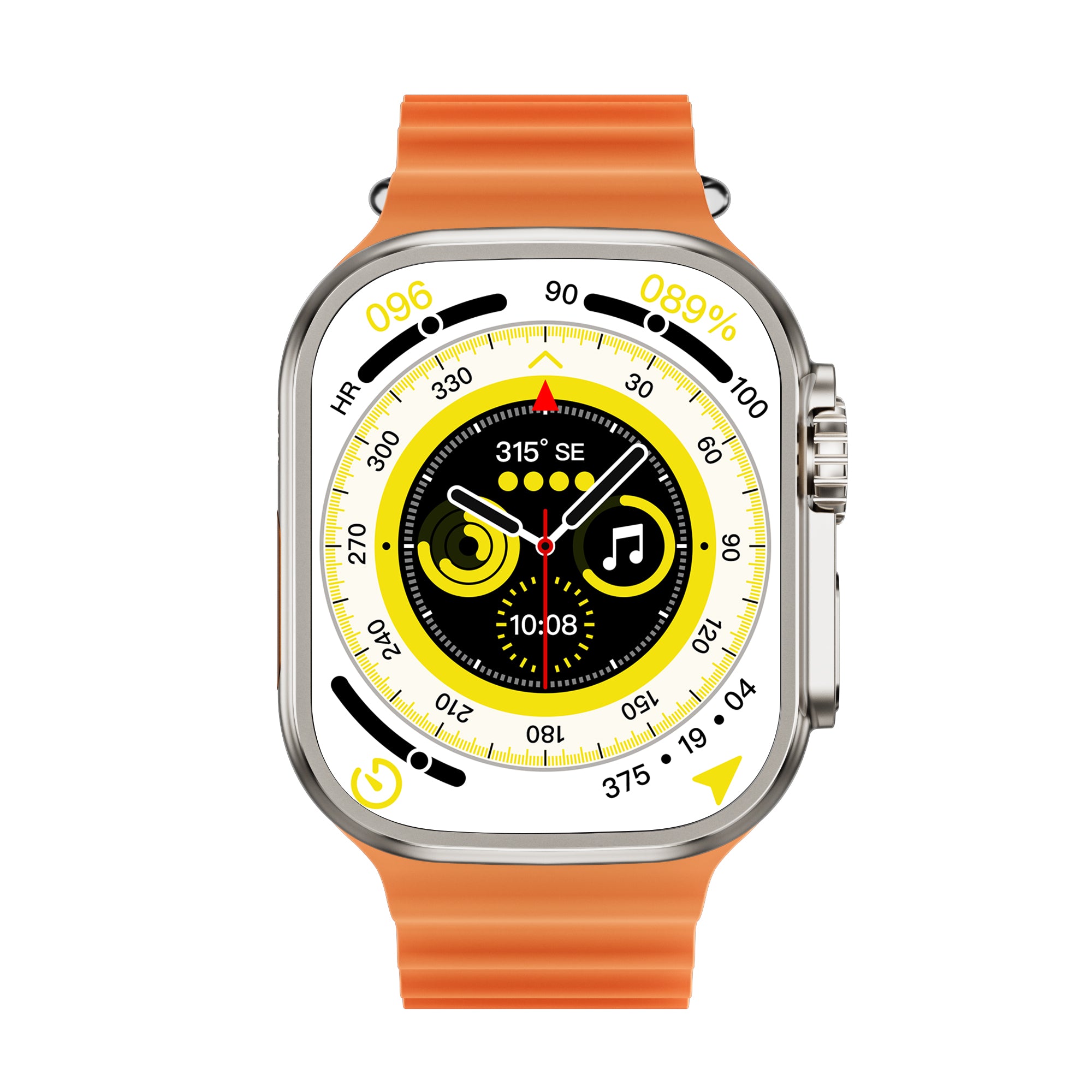 BlackZone GURU Smartwatch with multiple straps available