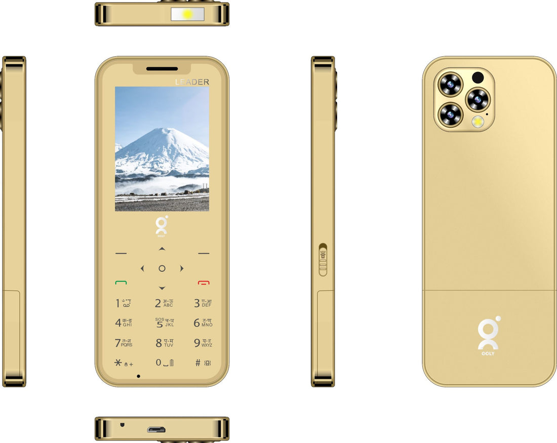 GOLY LEADER 2.4 Inch vibration Display with 2000mAh Big Battery