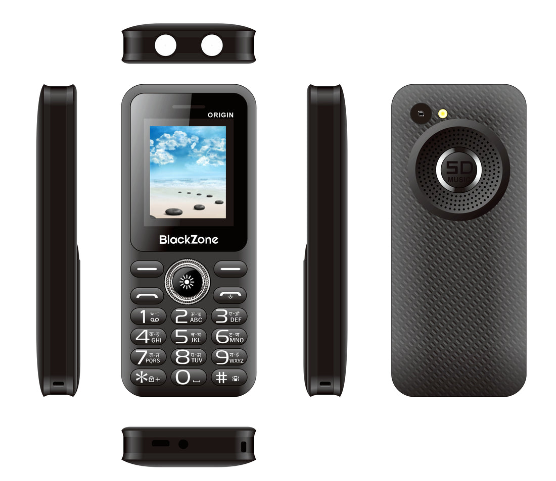 BLACKZONE ORIGIN 1.8 Inch Display with vibration Dual SIM