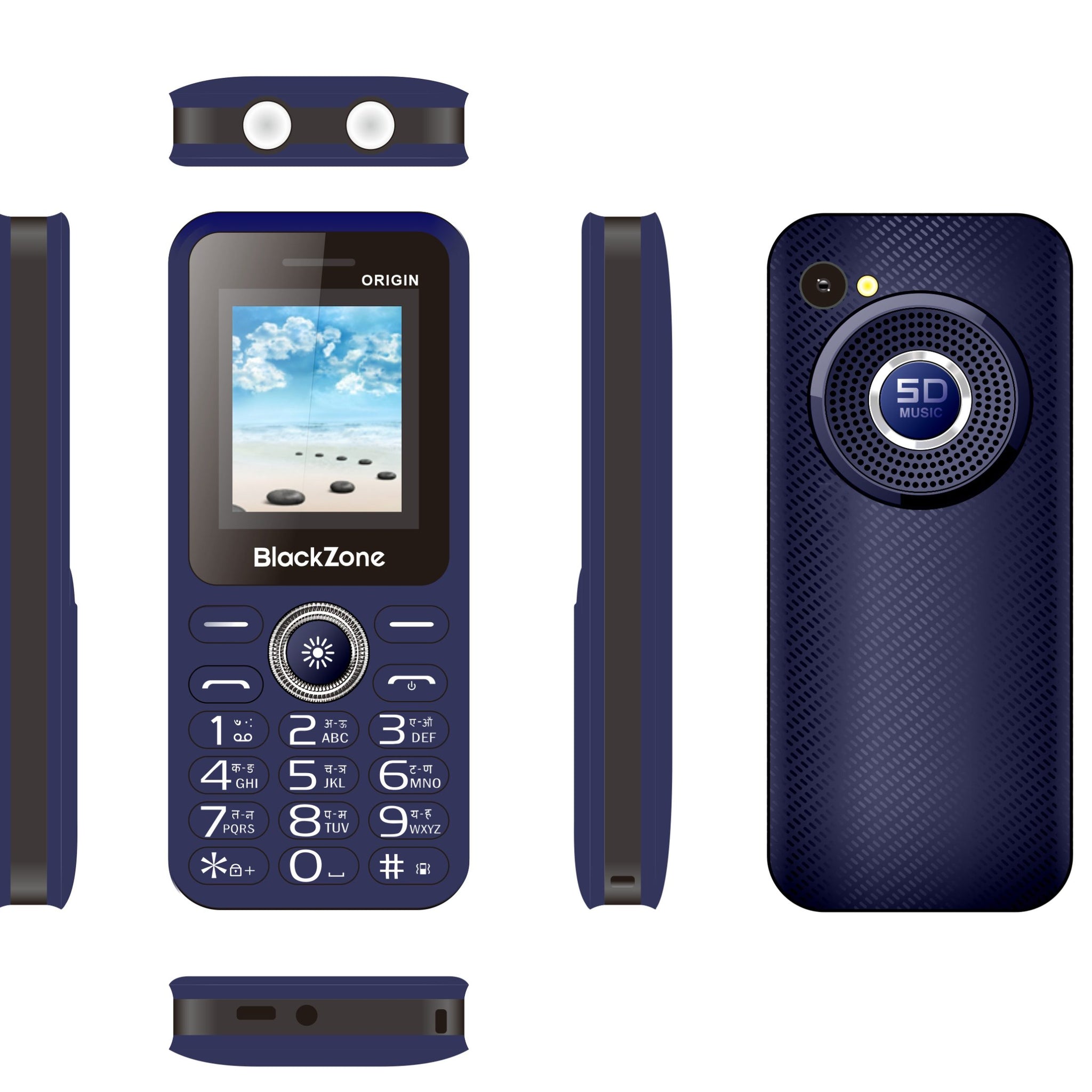 BLACKZONE ORIGIN 1.8 Inch Display with vibration Dual SIM