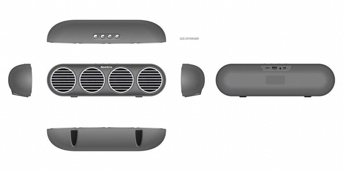Blackzone Bluetooth X1 BOOM Speaker