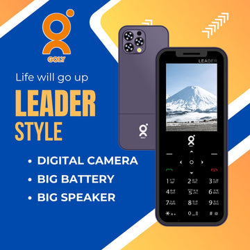 GOLY LEADER 2.4 Inch vibration Display with 2000mAh Big Battery